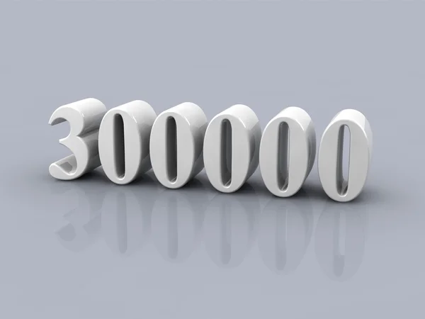 Numero 300000 — Foto Stock