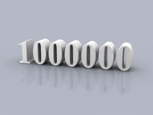 Sayı 1000000 — Stok fotoğraf