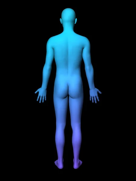 Mężczyzna 3D — Zdjęcie stockowe