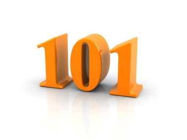 number 101 clipart