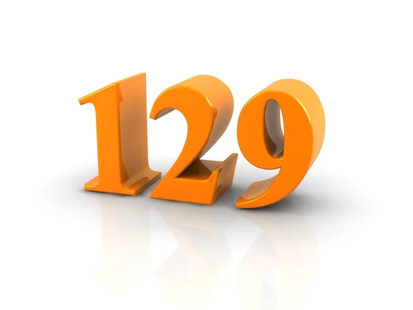 Numero 129 — Foto Stock