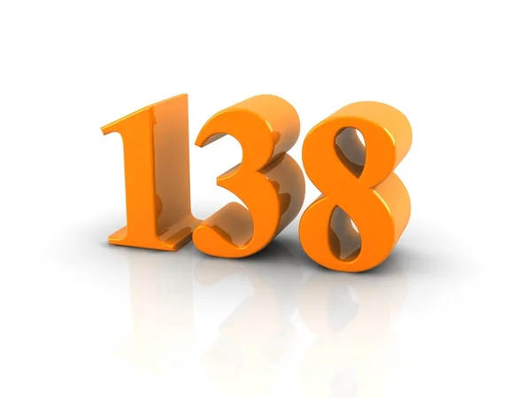 Numero 138 — Foto Stock