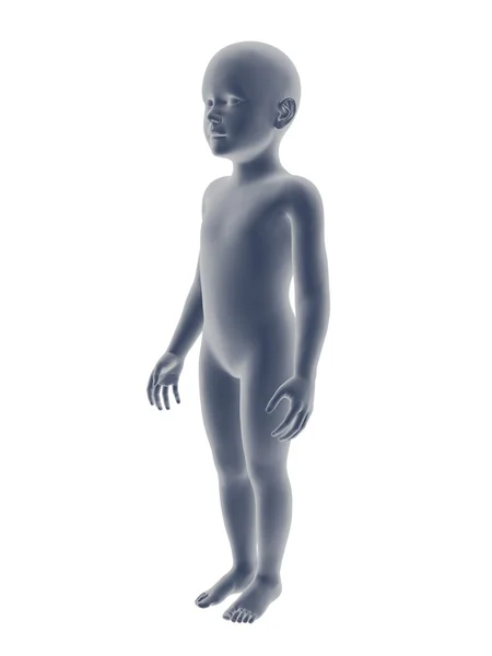 Corpo do bebé — Fotografia de Stock