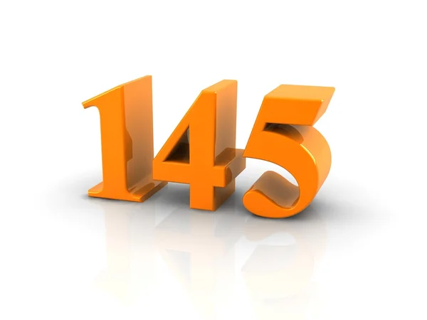 Numero 145 — Foto Stock