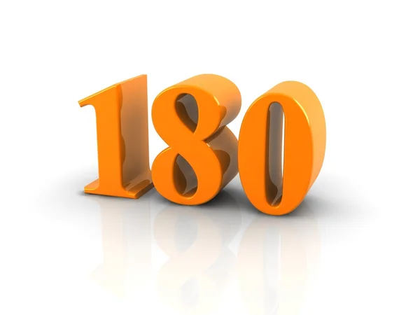 Numero 180 — Foto Stock