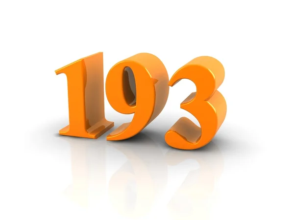 Número 193 — Fotografia de Stock