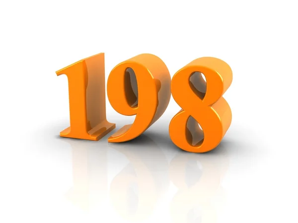 Número 198 — Foto de Stock