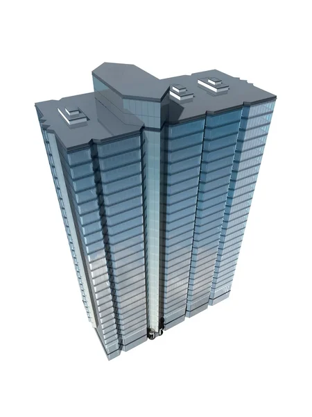 Single skyscraper — Stock Photo, Image