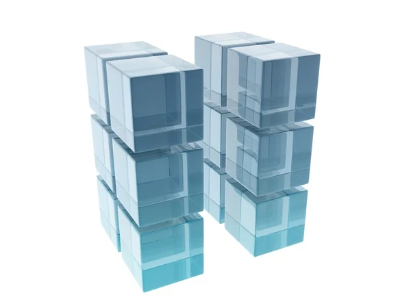 Cubos de vidrio —  Fotos de Stock