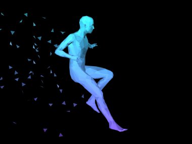 3D erkek modeli