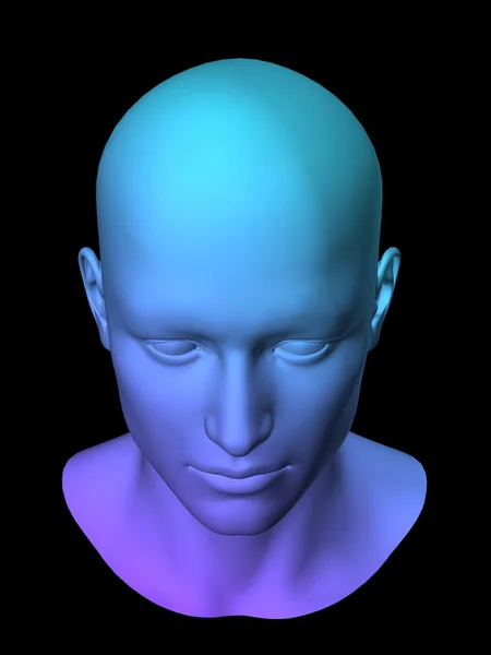 Κεφάλι άνδρα — Φωτογραφία Αρχείου