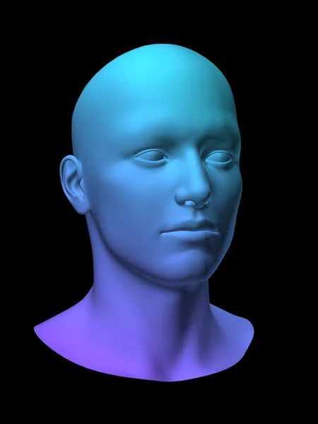 Hombre cabeza — Foto de Stock