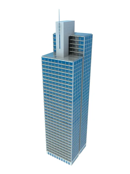 Single skyscraper — Stock Photo, Image