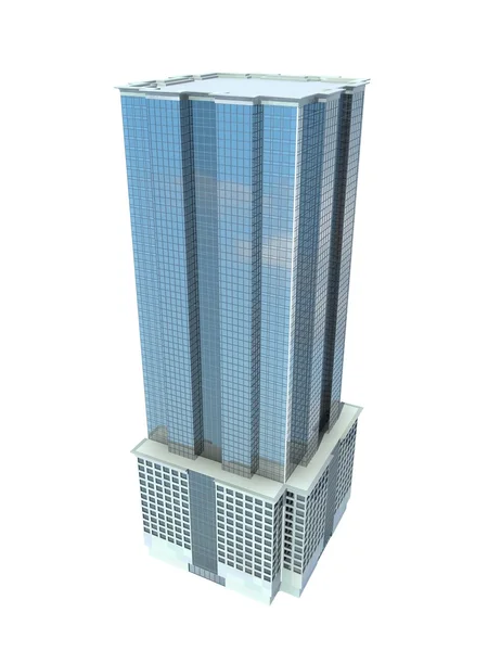 1 つの高層ビル — ストック写真