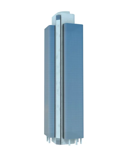 Single skyscraper — Stock Photo, Image