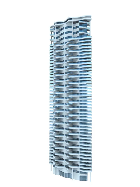 Rascacielos individual —  Fotos de Stock