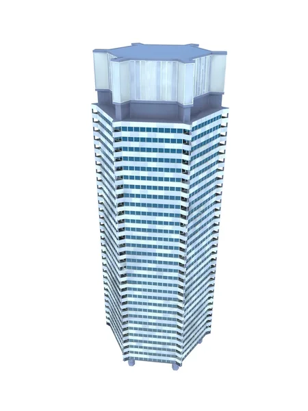 Single skyscraper — Stock Photo, Image