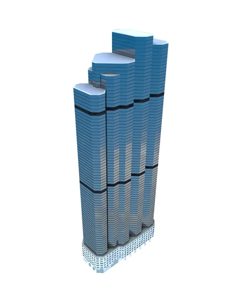 Single skyscraper — Stock Photo, Image