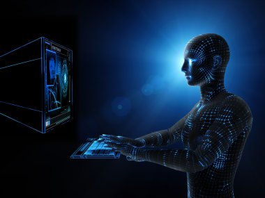 operating computer