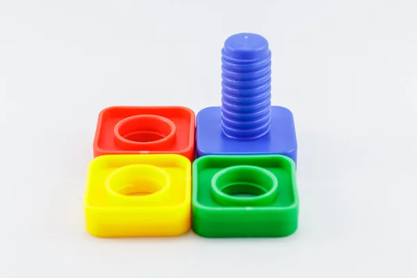 renkli plastik oyuncak