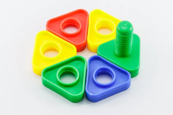 renkli plastik oyuncak