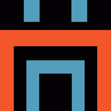 Soyut renkli kare geometrik modern dekorasyon. Geometrik mozaik düz desen tasarımı