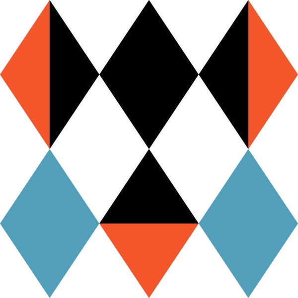 Soyut renkli kare geometrik modern dekorasyon. Geometrik mozaik düz desen tasarımı