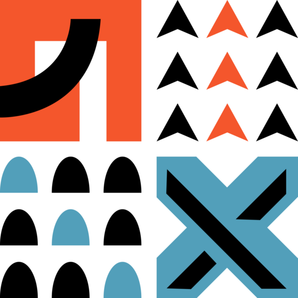 Soyut renkli kare geometrik modern dekorasyon. Geometrik mozaik düz desen tasarımı