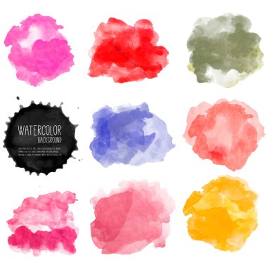 Suluboya Set su sıçramalarına 