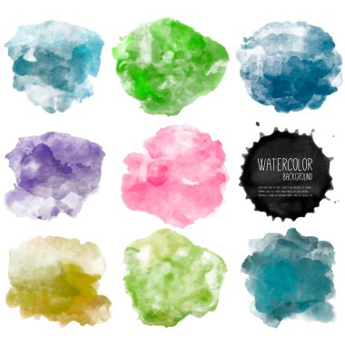 Suluboya Set su sıçramalarına 