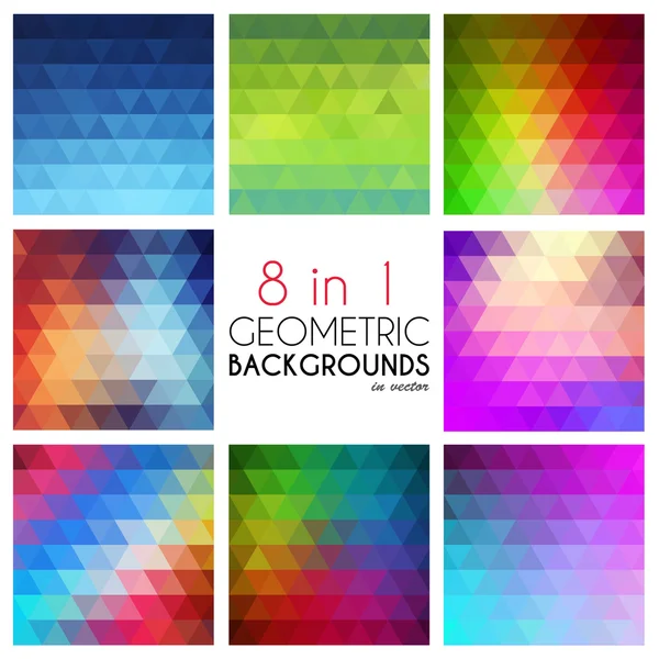 Geonetric arka planlar seti