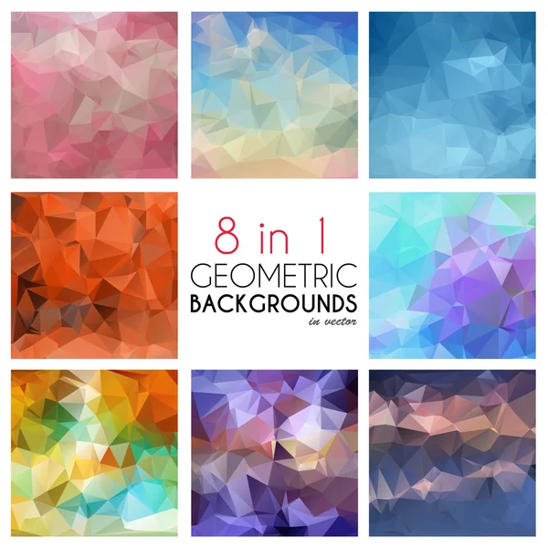 Geonetric arka planlar seti