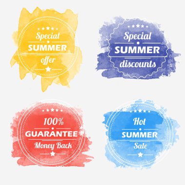 Yaz teklif çıkartmaları 