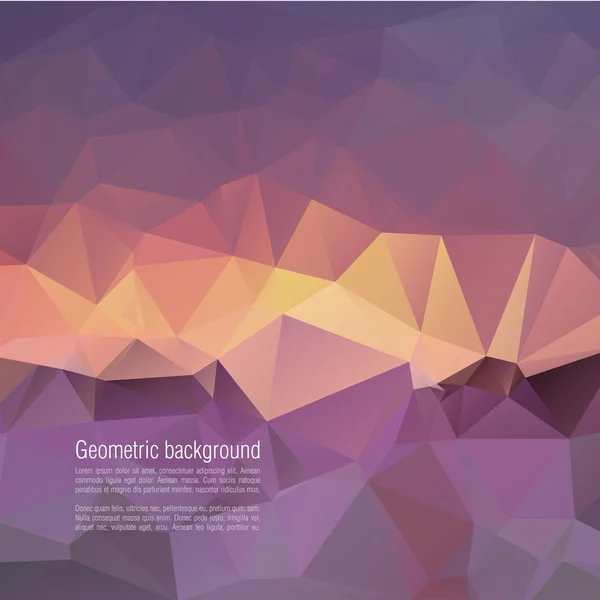 Resumen Fondo geométrico — Vector de stock