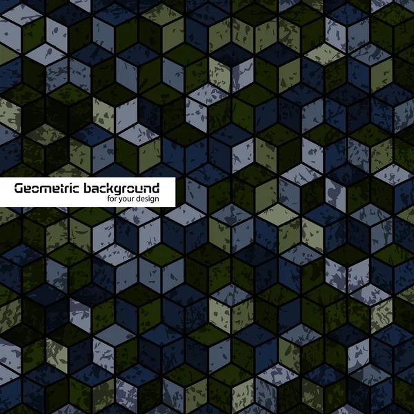 Abstrakter geometrischer Hintergrund — Stockvektor