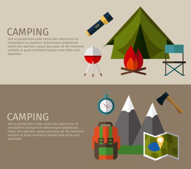 Kamp afiş koleksiyonu