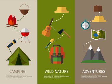 Kamp afiş koleksiyonu