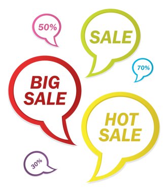 Promosyon konuşma balonları