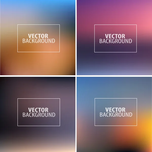 Fondo borroso abstracto — Vector de stock