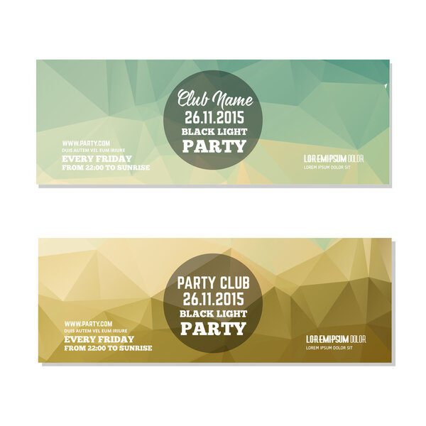 Club flyer template