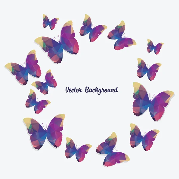 renkli kelebekler arka plan