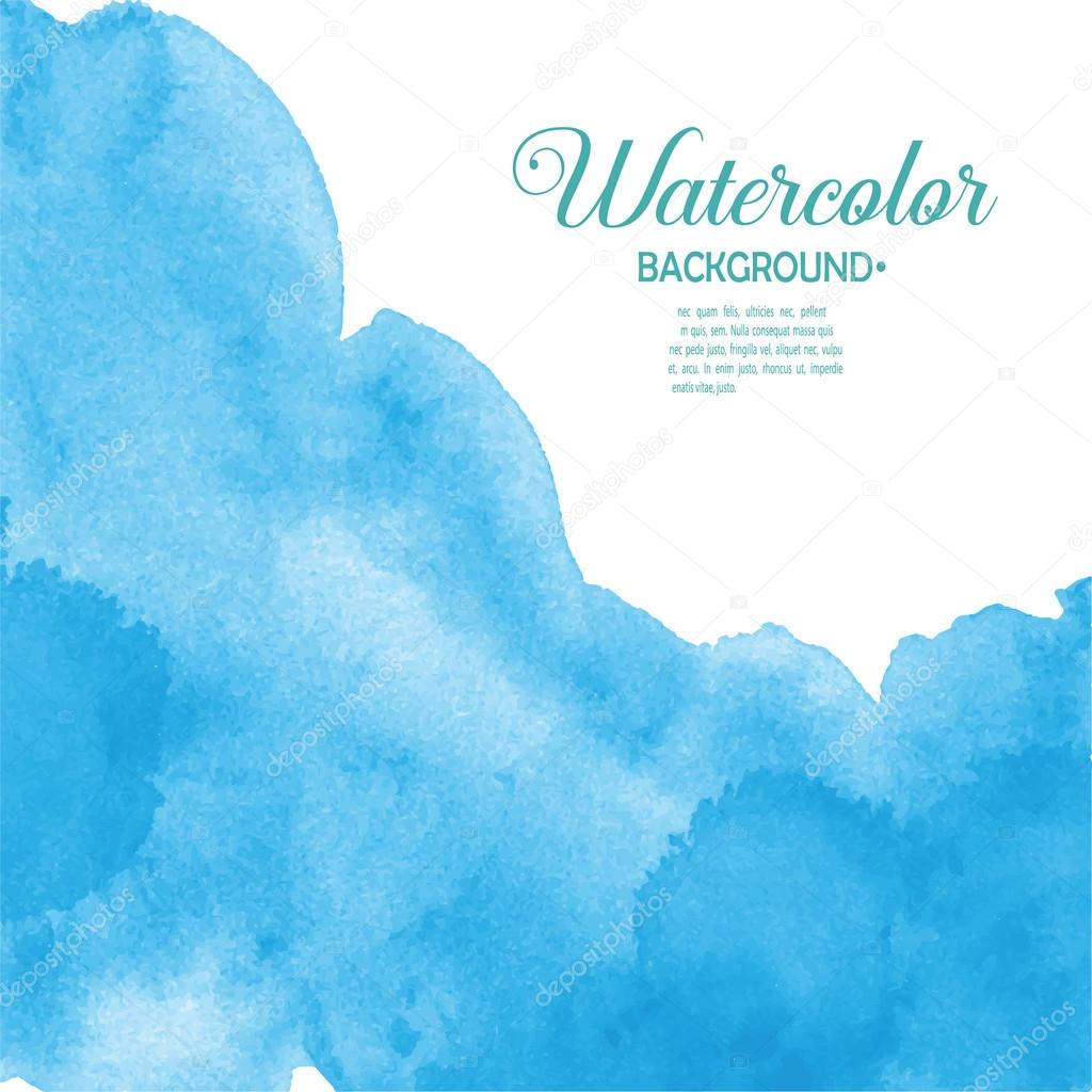 Bright watercolor background 