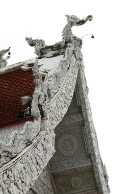 Desen tapınak Tayland çatı üzerinde