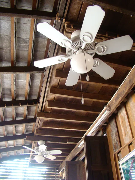 White Ceiling Fan — Stock Photo, Image