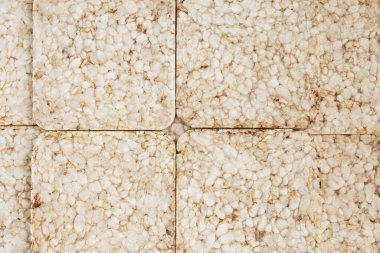 Doku arka planı sağlıklı atıştırmalık çıtır çıtır çıtır. Kapat.