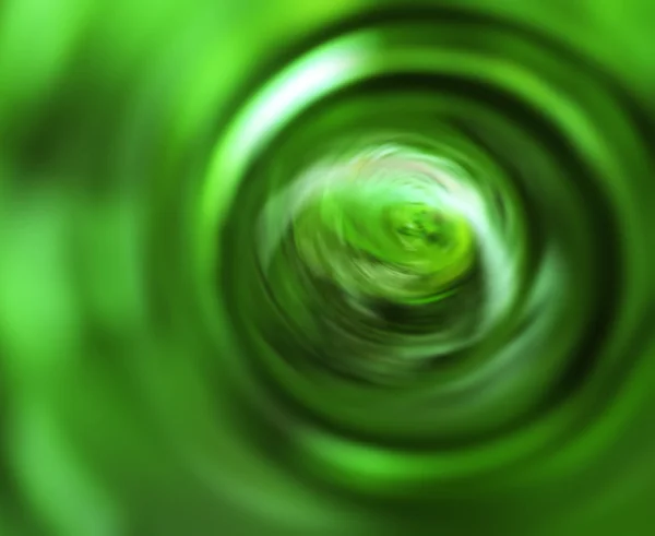 Abstrato círculo verde vórtice fundo — Fotografia de Stock