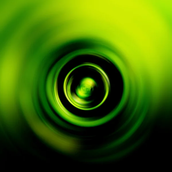 Abstrato círculo verde vórtice fundo — Fotografia de Stock