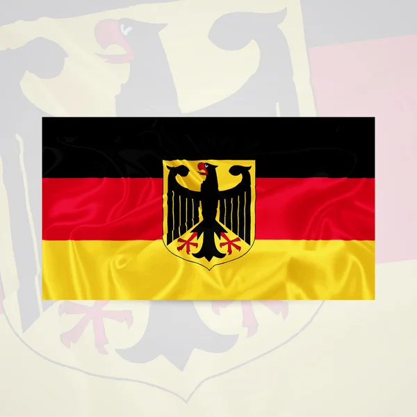 Ilustración del vector bandera alemana — Archivo Imágenes Vectoriales