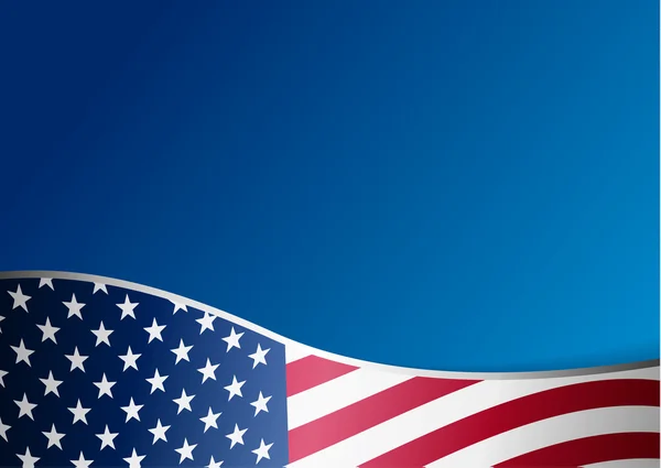 Amerikan bayrağı arka plan vektör grafiği