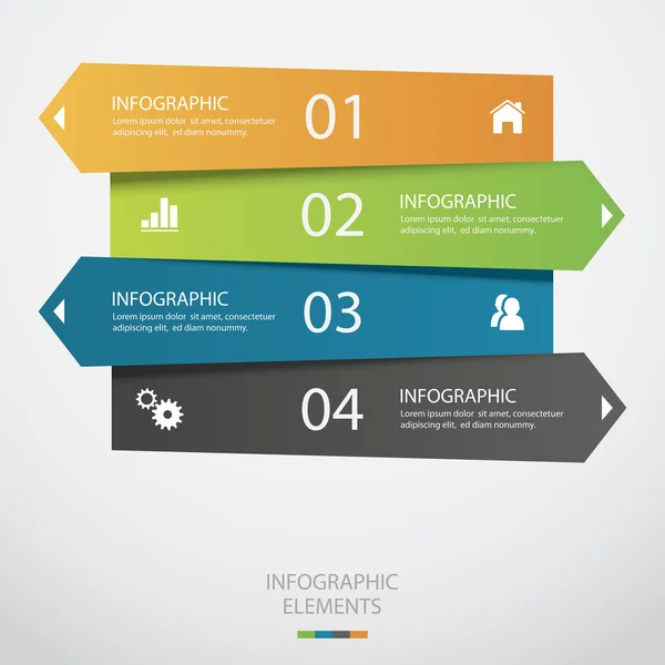 Abstract infographic — Stock Vector